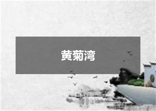黄菊湾