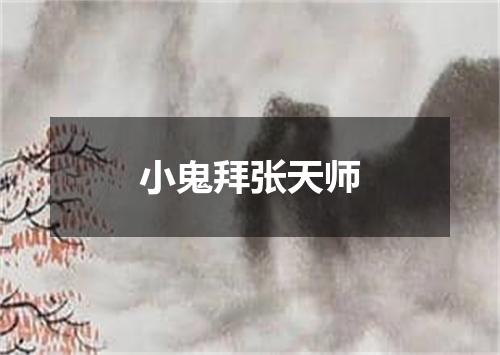 小鬼拜张天师