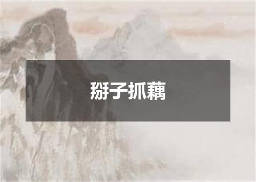 掰子抓藕