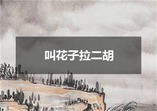叫花子拉二胡