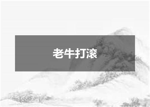 老牛打滚
