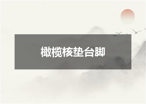 橄榄核垫台脚