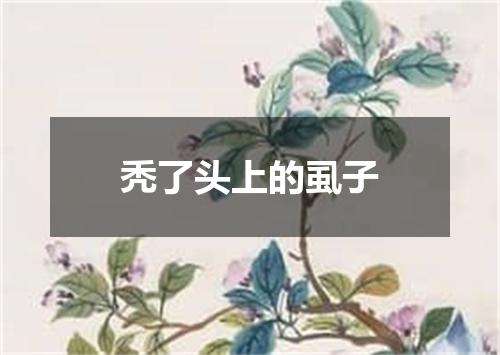 秃了头上的虱子