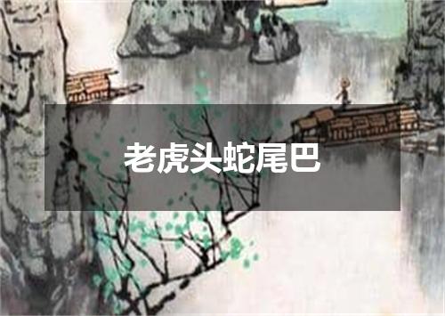 老虎头蛇尾巴