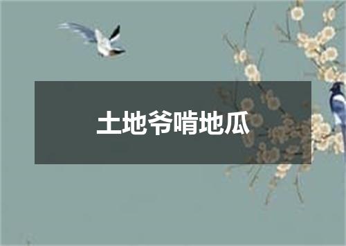 土地爷啃地瓜